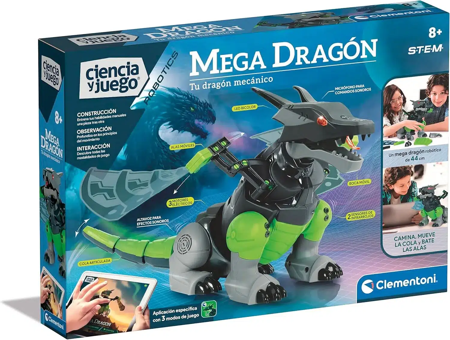 Caja del juego mega dragón