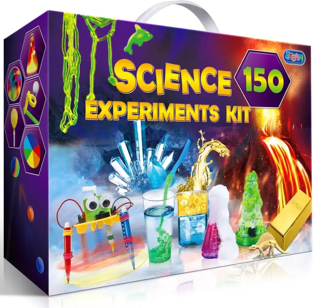 Caja del kit de experimentos