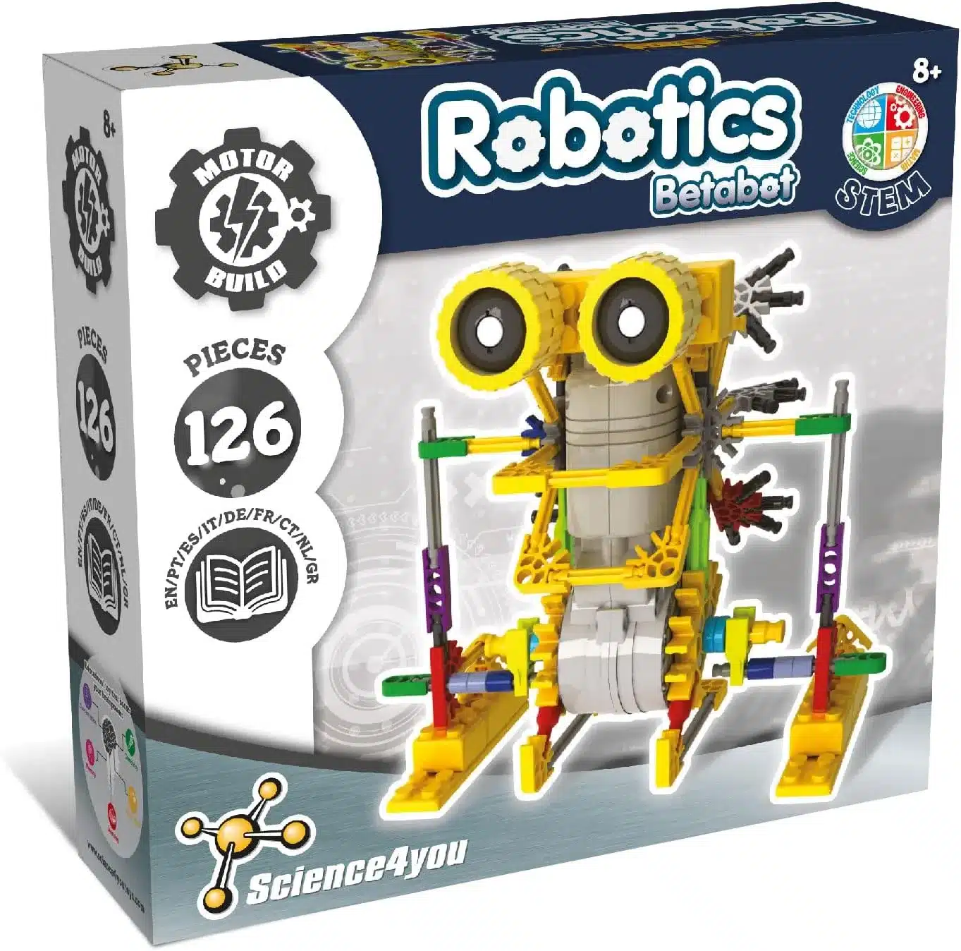 Portada del kit de robótica