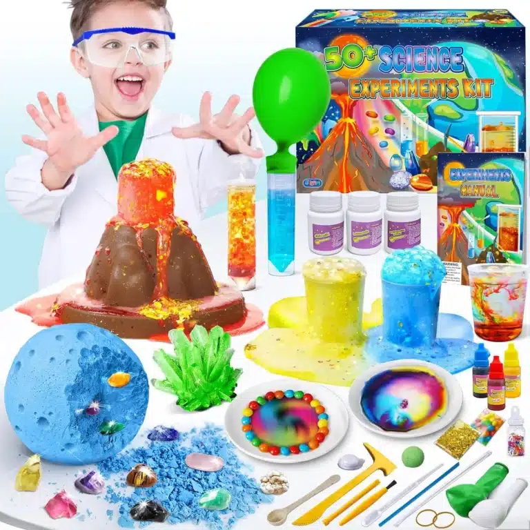 presentacion del kit de ciencia infantil